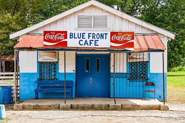 Blue Front Cafe, Bentonia, Mississippi